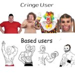 Cringe user based user template