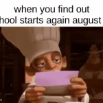 *panic* | when you find out school starts again august 13 | image tagged in gifs,school,relatable,summer,summer ending,school starting | made w/ Imgflip video-to-gif maker