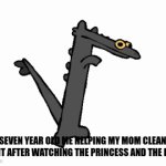 Almost there | SEVEN YEAR OLD ME HELPING MY MOM CLEAN RIGHT AFTER WATCHING THE PRINCESS AND THE FROG | image tagged in gifs,nostalgia,disney | made w/ Imgflip video-to-gif maker