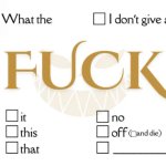 Fuck Meme Generator Imgflip