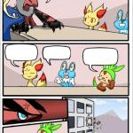 Pokemon board meeting