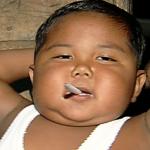 hispanic baby smoking
