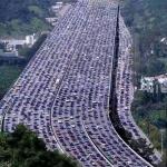 worlds biggest traffic jam meme