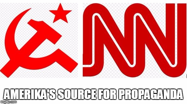 CNN Propaganda Machine | AMERIKA'S SOURCE FOR PROPAGANDA | image tagged in cnn,cnn fake news,fake news | made w/ Imgflip meme maker