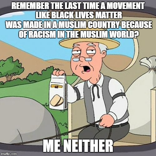 Pepperidge Farm Remembers | REMEMBER THE LAST TIME A MOVEMENT LIKE BLACK LIVES MATTER WAS MADE IN A MUSLIM COUNTRY BECAUSE OF RACISM IN THE MUSLIM WORLD? ME NEITHER | image tagged in pepperidge farm remembers,black lives matter,black people,muslim,muslims,no racism | made w/ Imgflip meme maker
