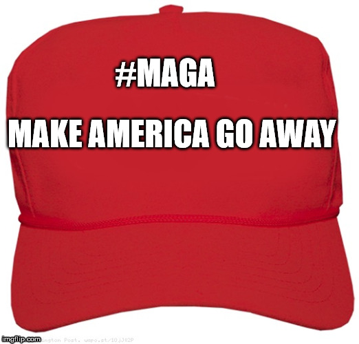 Blank Red Maga Hat Imgflip