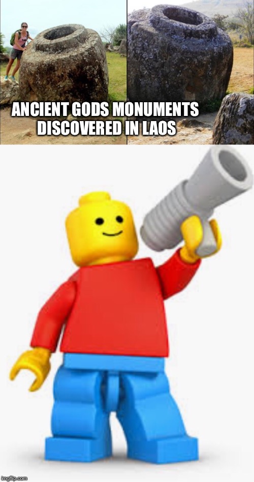 ANCIENT GODS MONUMENTS DISCOVERED IN LAOS | image tagged in memes,lego,god | made w/ Imgflip meme maker