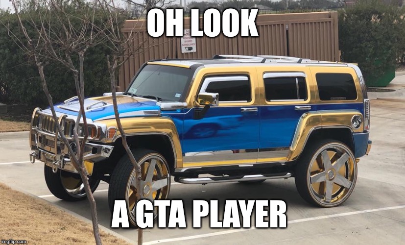 GTA player | OH LOOK; A GTA PLAYER | image tagged in gta,gta 5,gta online | made w/ Imgflip meme maker