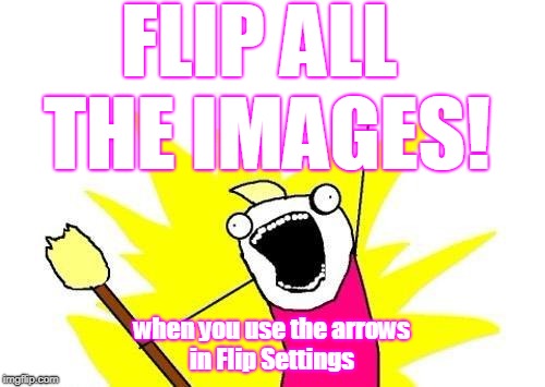 X All The Y Meme | FLIP ALL THE IMAGES! when you use the arrows in Flip Settings | image tagged in memes,x all the y | made w/ Imgflip meme maker