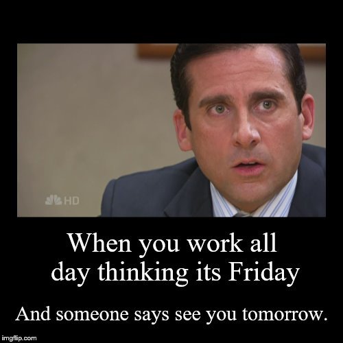 image tagged in friday,the office,michael scott,work | made w/ Imgflip meme maker