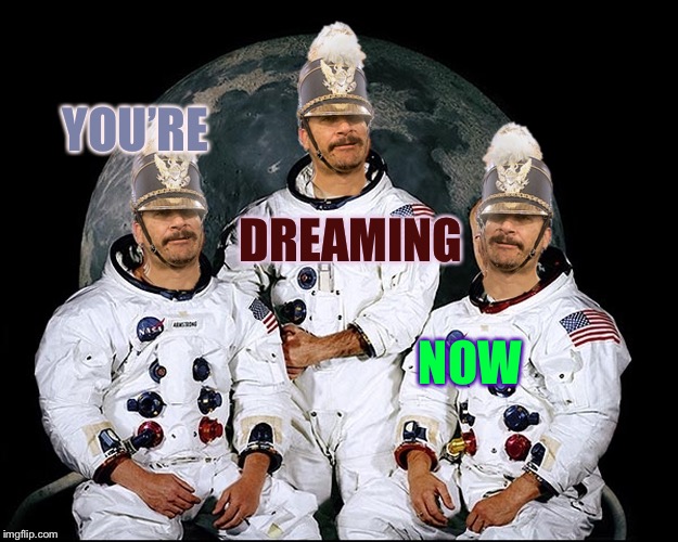 You are really asleep. Look away and look back.  S E E ! ! | YOU’RE DREAMING NOW | image tagged in triplet nauts,mtr602,memeys,rem sleep,lucid dreaming,dream a dreams | made w/ Imgflip meme maker