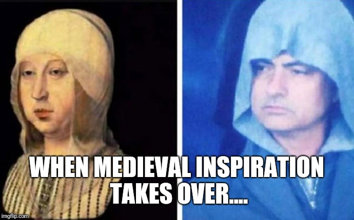 WHEN MEDIEVAL INSPIRATION TAKES OVER.... | image tagged in jose mourinho,buses,parking,medieval,looking good | made w/ Imgflip meme maker