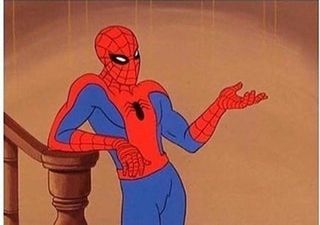 Spiderman Give A Fuck Blank Template Imgflip