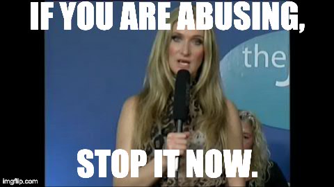 IF YOU ARE ABUSING, STOP IT NOW. | image tagged in jemima | made w/ Imgflip meme maker