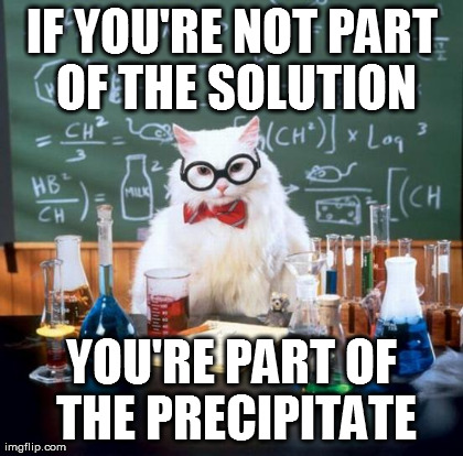 image tagged in memes,chemistry cat