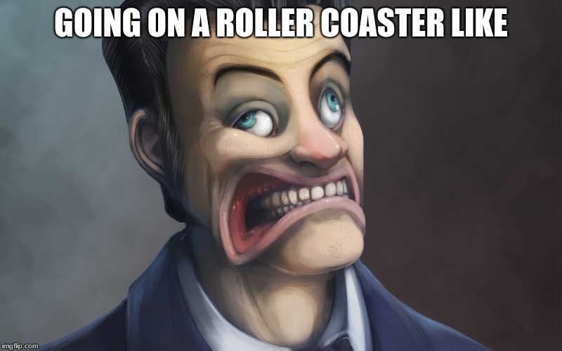 ROAAALLLEEERR COOOASSTER | GOING ON A ROLLER COASTER LIKE | image tagged in gmod,roller coaster,like,upvote this plz,comment too | made w/ Imgflip meme maker