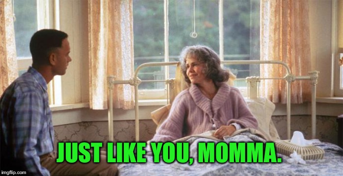 JUST LIKE YOU, MOMMA. | made w/ Imgflip meme maker