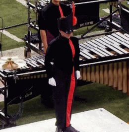 Crown Drum Major | image tagged in gifs,dci | made w/ Imgflip video-to-gif maker