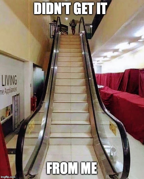Fake Escalater  | DIDN'T GET IT FROM ME | image tagged in fake escalater | made w/ Imgflip meme maker