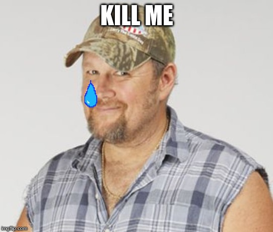 Larry The Cable Guy Meme | KILL ME | image tagged in memes,larry the cable guy | made w/ Imgflip meme maker