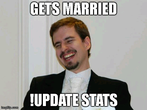 Loony Bob | GETS MARRIED !UPDATE STATS | image tagged in loony bob | made w/ Imgflip meme maker