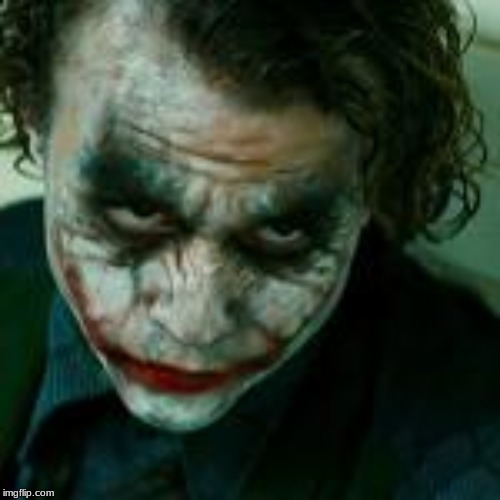 The face you make when you catch them doing something wrong | image tagged in the joker | made w/ Imgflip meme maker