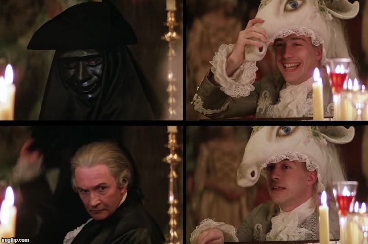 AmadeuS | image tagged in before and after,happy and sad,mozart,film,oscars,hollywood | made w/ Imgflip meme maker