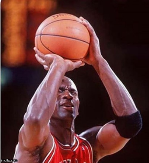 get it cause hes the GOAT(i want to oof) | image tagged in micheal jordan | made w/ Imgflip meme maker