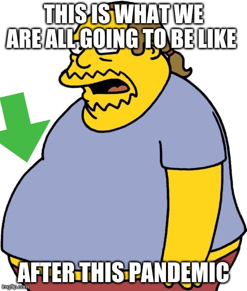 Comic Book Guy | THIS IS WHAT WE ARE ALL GOING TO BE LIKE; AFTER THIS PANDEMIC | image tagged in memes,comic book guy | made w/ Imgflip meme maker