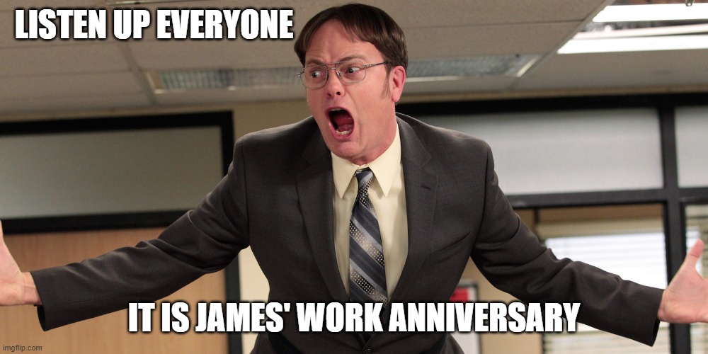 Work Anniversary Meme The Office Celebrating Your Work Anniversary At
