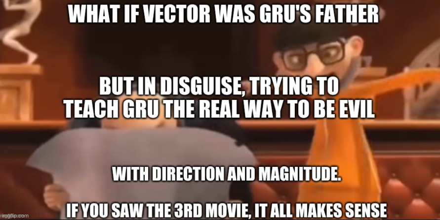 mind blown | image tagged in you just got vectored,vector,gru no | made w/ Imgflip meme maker