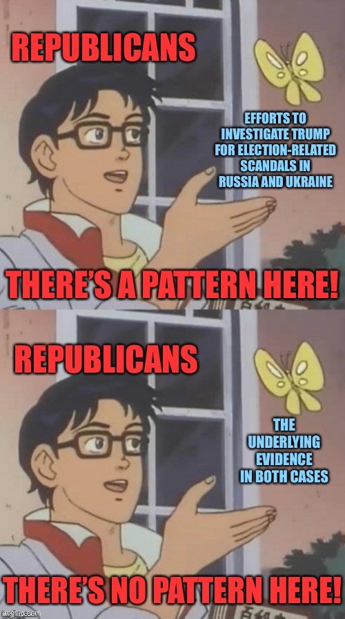 Can’t seem to find the original meme in this stream. Here it is again. | image tagged in trump impeachment,impeach trump,impeachment,conservative logic,republicans,impeach | made w/ Imgflip meme maker
