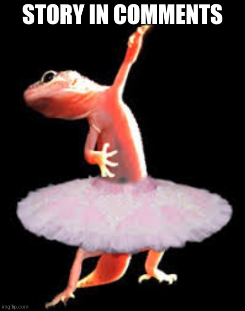 Lizard Ballet | STORY IN COMMENTS | image tagged in lizard ballet | made w/ Imgflip meme maker