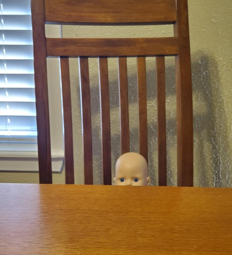 Creepy Doll Pic Blank Template Imgflip