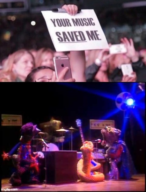 Riverbottom Nightmare Band | image tagged in movie,christmas,holiday,muppets,band,music | made w/ Imgflip meme maker