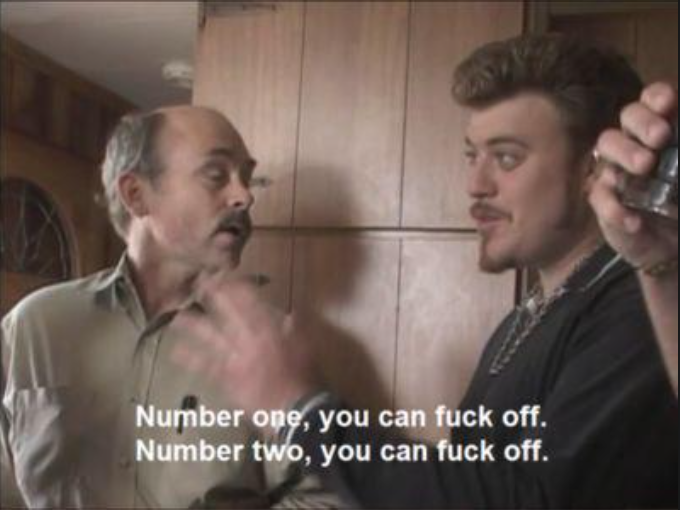 Ricky Fuck Off Blank Template Imgflip