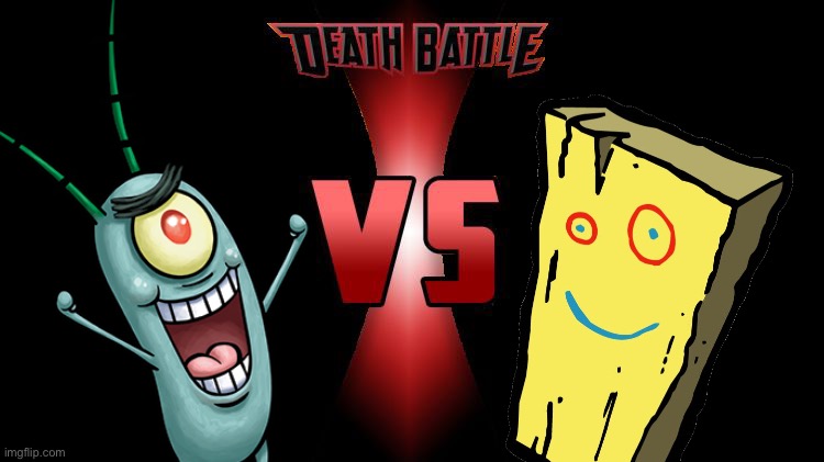 Plankton vs Plank | image tagged in death battle,spongebob,ed edd n eddy,plank,memes | made w/ Imgflip meme maker