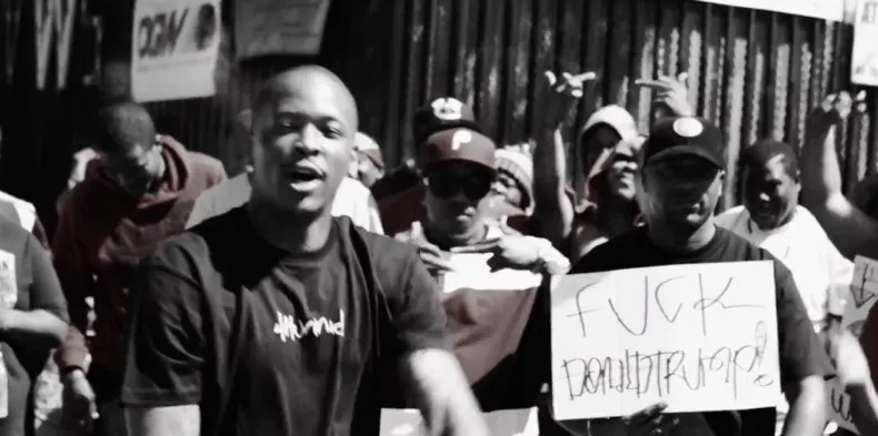 YG Fuck Donald Trump Blank Template Imgflip