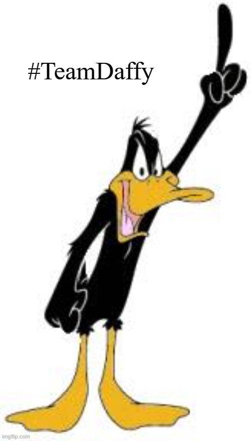 #TeamDaffy | image tagged in daffy duck | made w/ Imgflip meme maker
