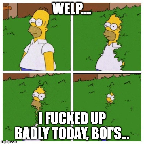 When I Fuck Up Imgflip