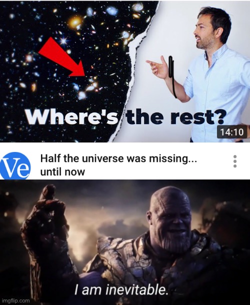 Well, that’s a very fine way to put it. | image tagged in i am inevitable,thanos,universe,o rly | made w/ Imgflip meme maker