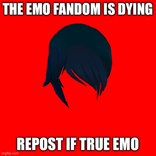 Transparent Emo Hair Imgflip