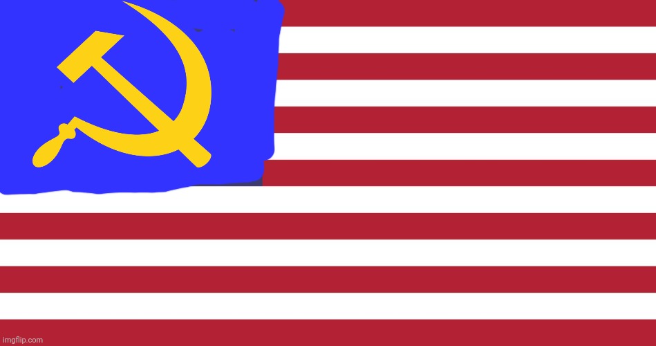 OUR NATIONS FLAG | image tagged in ussa flag,yooo | made w/ Imgflip meme maker