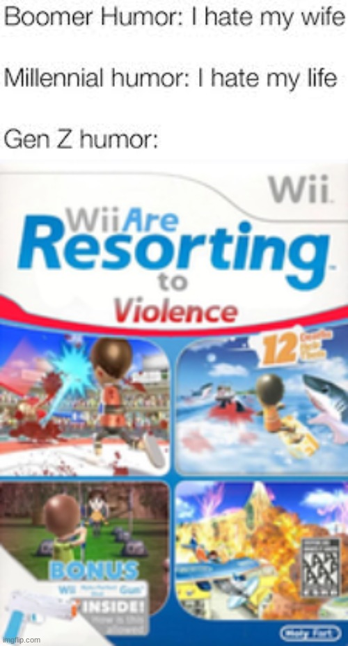 look just give us the wii-d. | image tagged in wii are resorting to violence,memes,funny,oh wow are you actually reading these tags,wii,rickroll | made w/ Imgflip meme maker