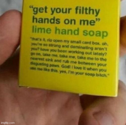 Lime Hand Soap | made w/ Imgflip meme maker