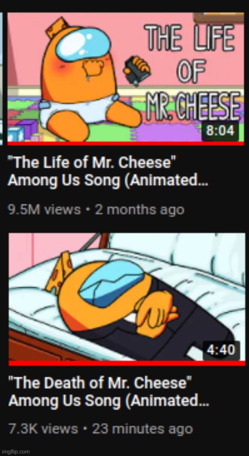 bye bye mr cheese we all miss you | image tagged in memes,mr cheese,youtube | made w/ Imgflip meme maker