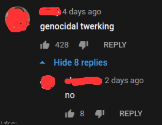 Genocidal Twerking Imgflip