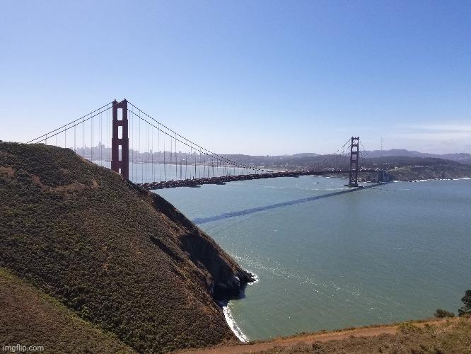 Golden Gate bridge, 5/27/2021 | made w/ Imgflip meme maker