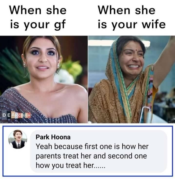 When She Is Your Wife Memes Imgflip