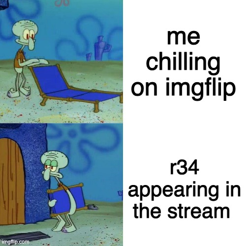 Squidward Chair Imgflip